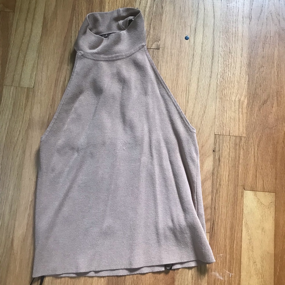 Nude forever 21 halter top